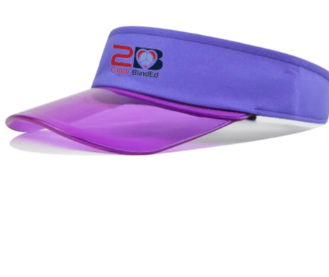 Grape Visor Hat