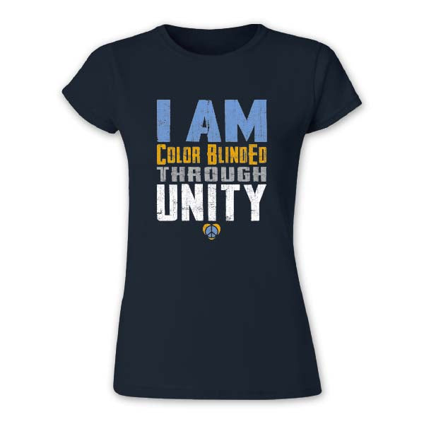 I Am Color BlindEd Through Unity Women's T-Shirt