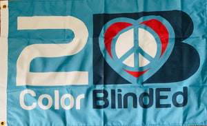 2B ColorBlindEd Flag (Turquoise)