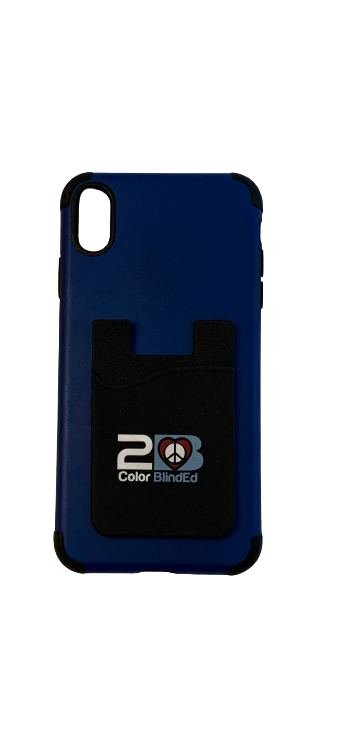 2B Adhesive Cell Phone Wallet (Black)