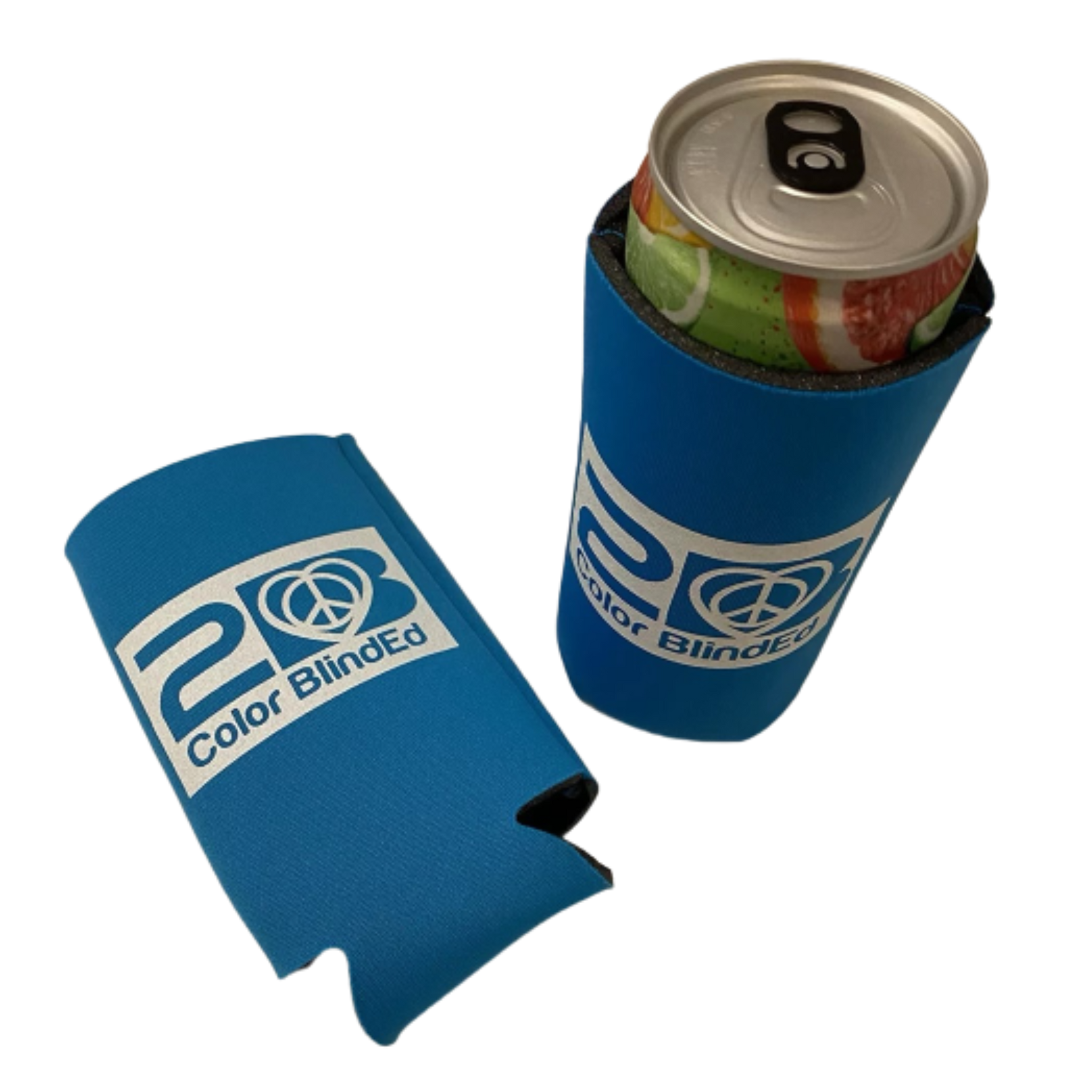 2B Color BlindEd Slim Koozie